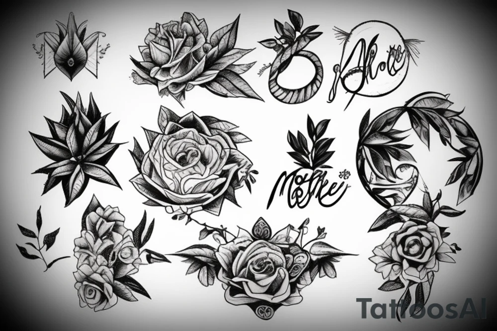 mother nature tattoo idea