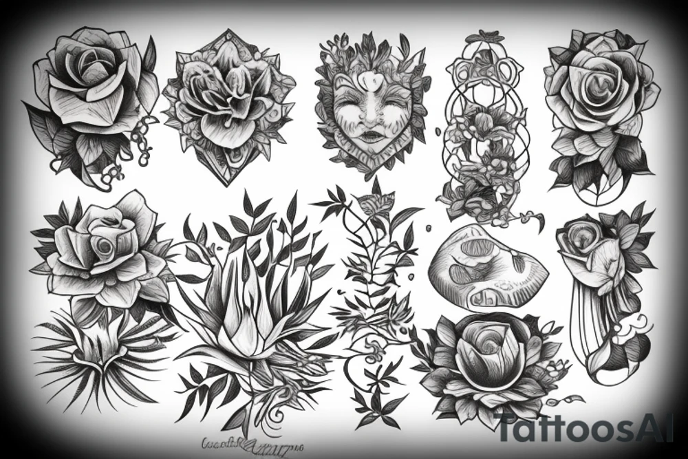 mother nature tattoo idea