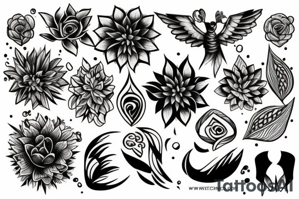 mother nature tattoo idea