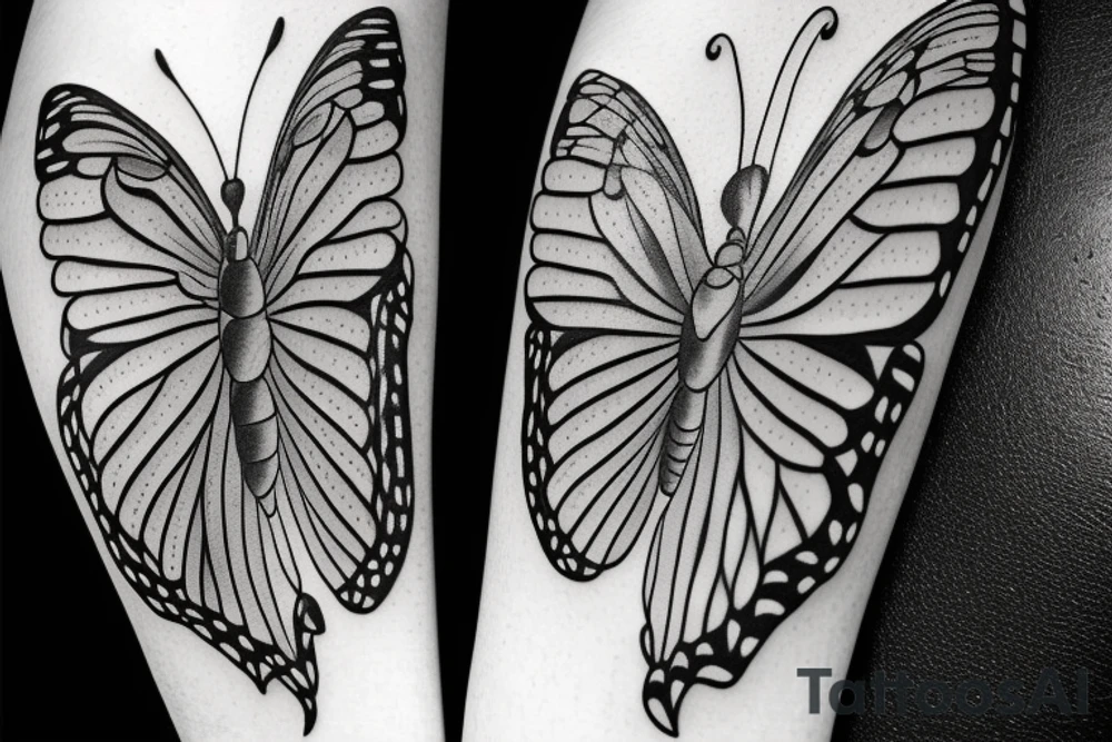Butterfly tattoo idea