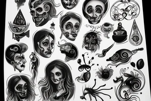 Ognisko tattoo idea