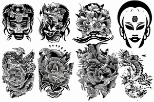 Vietnamese culture tattoo idea