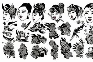 Vietnamese culture tattoo idea