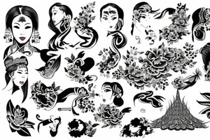 Vietnamese culture tattoo idea