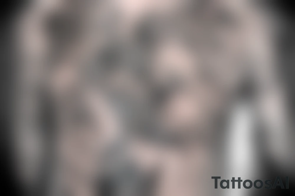 Jesus and cross tattoo idea