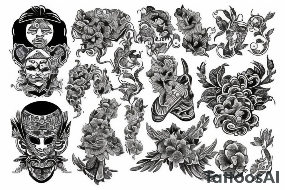 Filipino Traditional tattoo idea