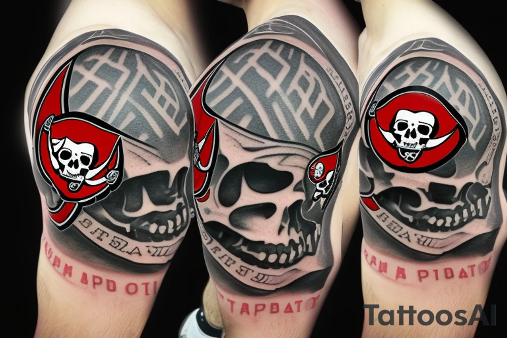 tampa bay buccaneers logo tattoo idea