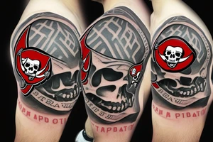 tampa bay buccaneers logo tattoo idea