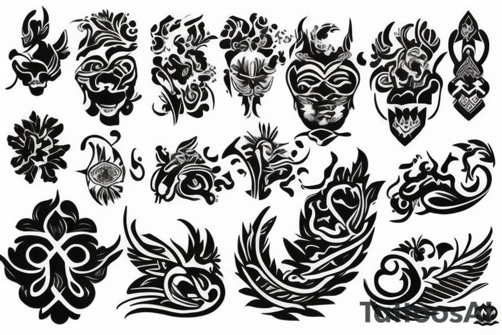 Filipino Traditional tattoo idea