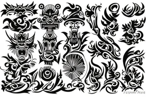 Filipino Traditional tattoo idea