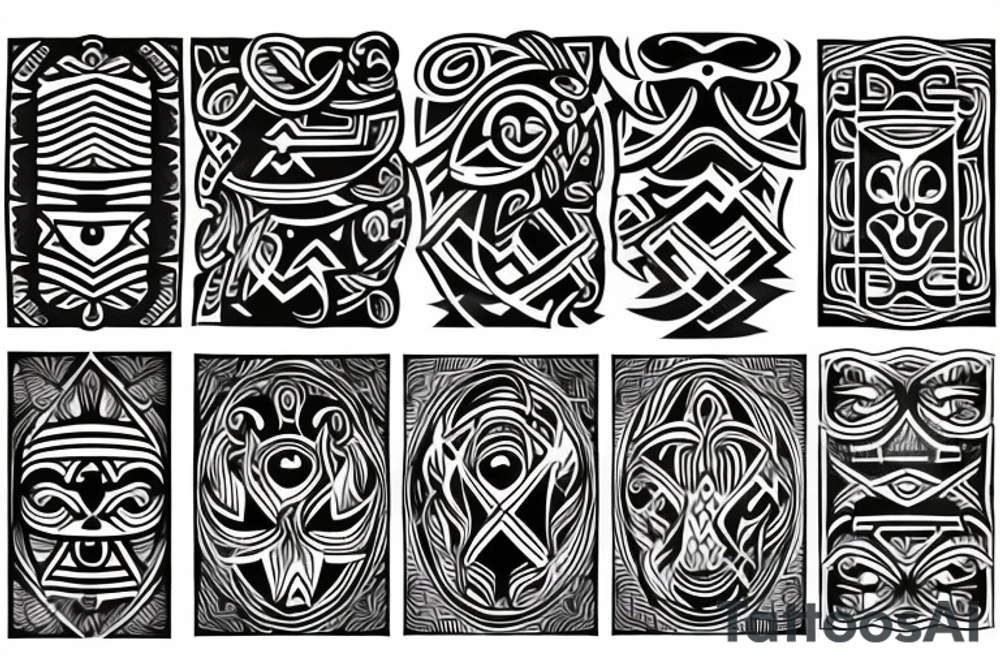 tribal tattoo idea