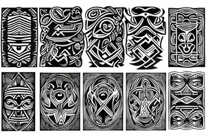tribal tattoo idea