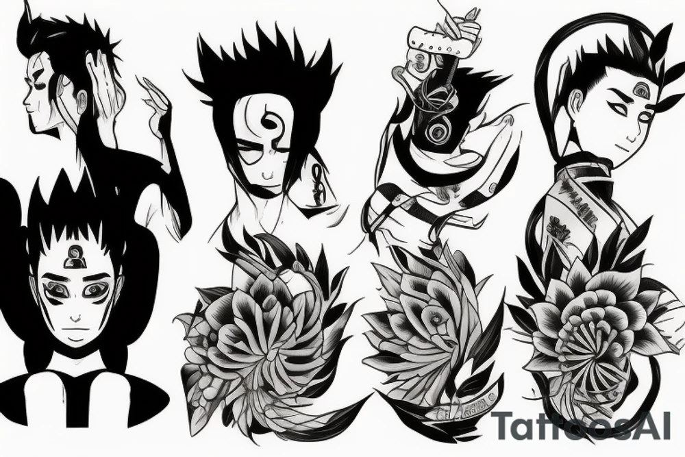 Shikamaru Nara tattoo idea