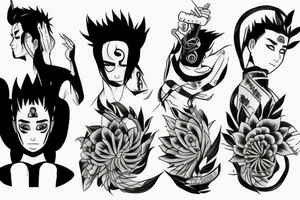 Shikamaru Nara tattoo idea