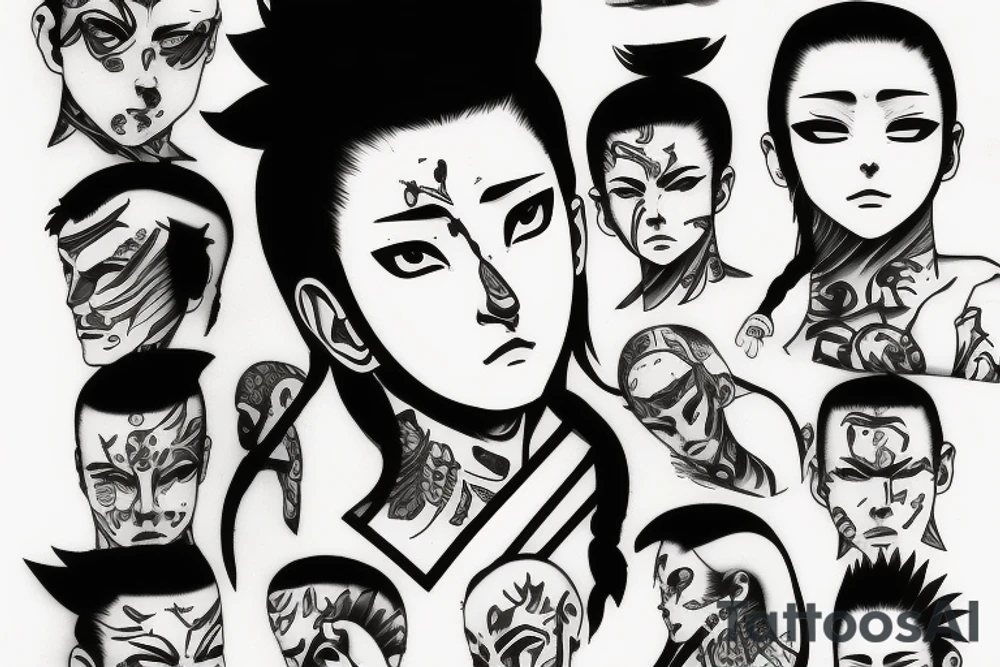 Shikamaru Nara tattoo idea