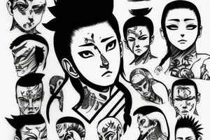 Shikamaru Nara tattoo idea