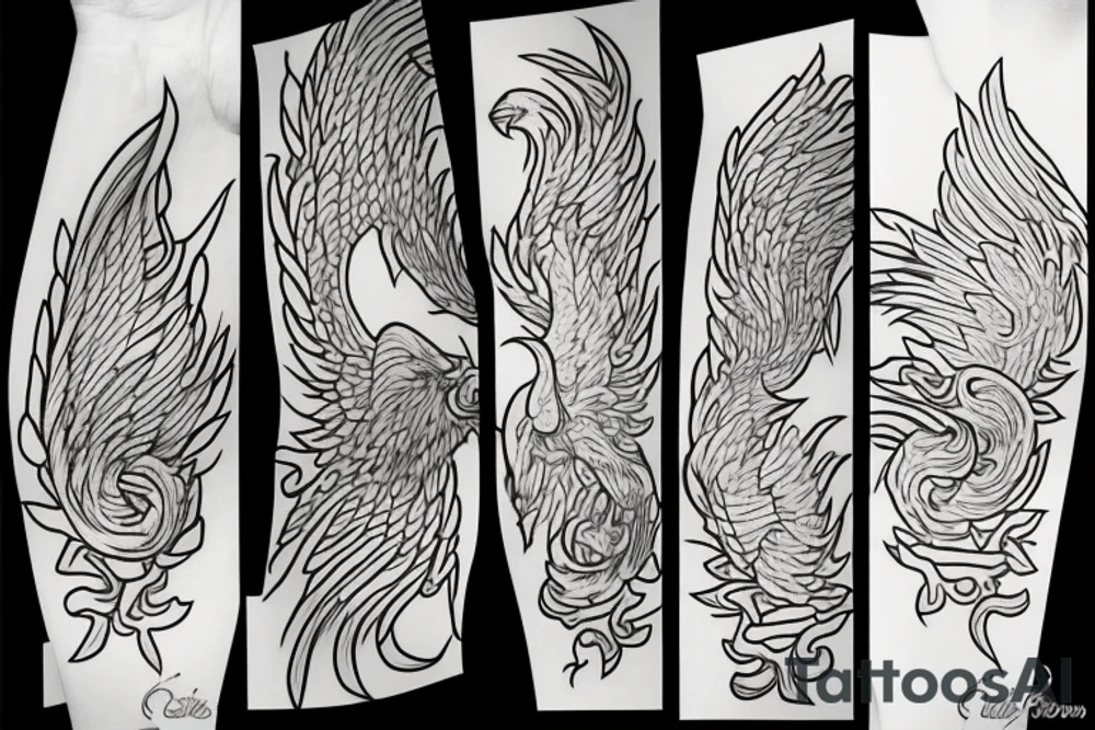phoenix tattoo idea