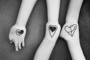 Friendship tattoo for a group of people that doesn’t meet often but still stay close to each other tattoo idea