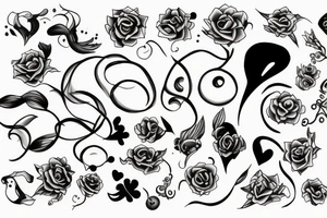 Eternal friendship tattoo idea