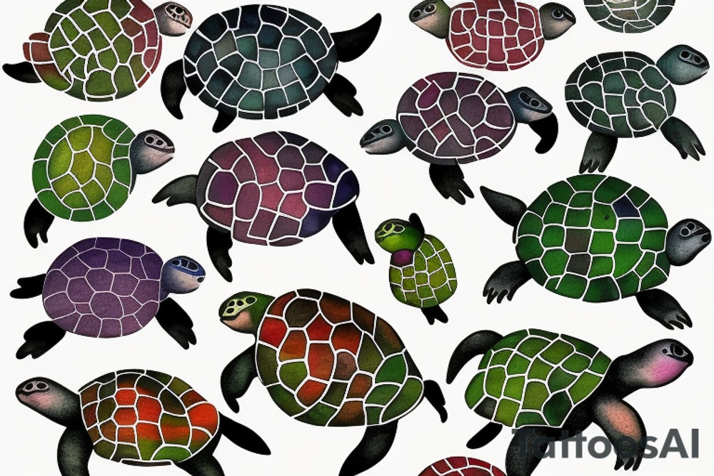 Turtle tattoo idea