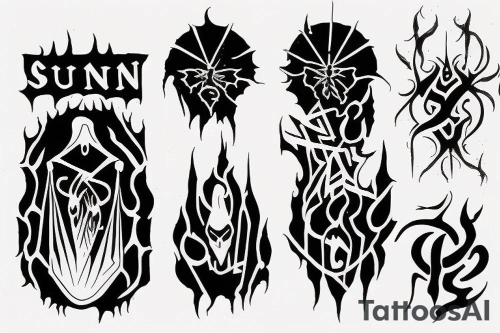 SUNN O))) tattoo idea