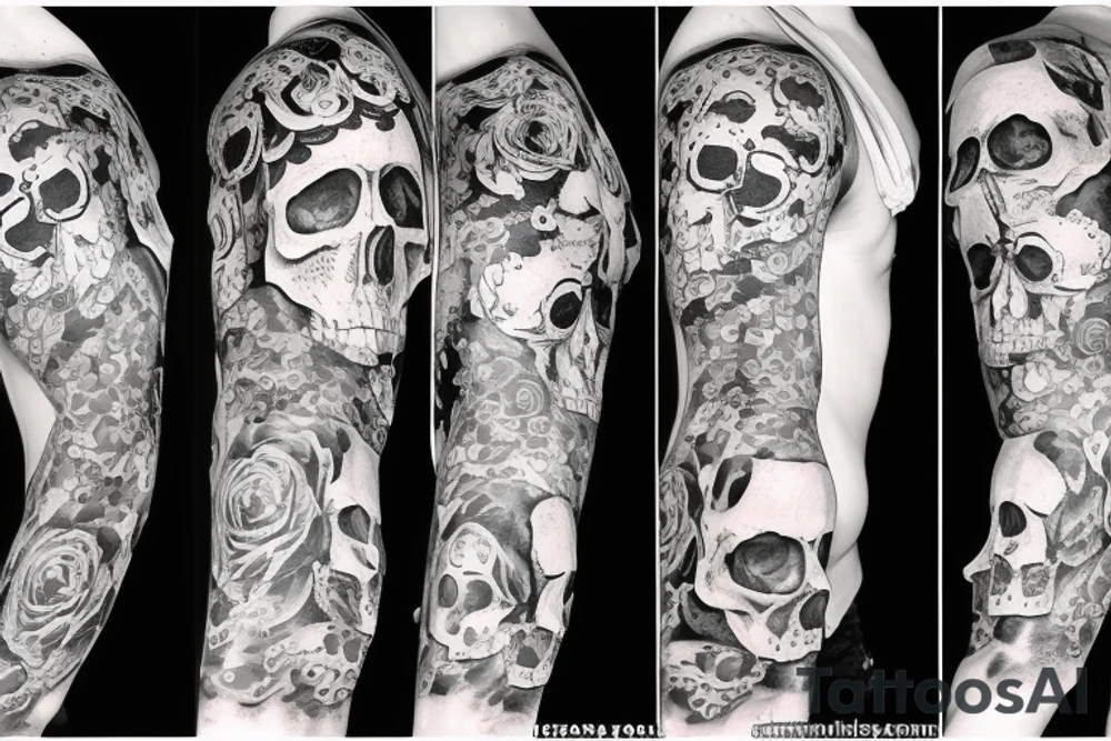 skull tattoo idea