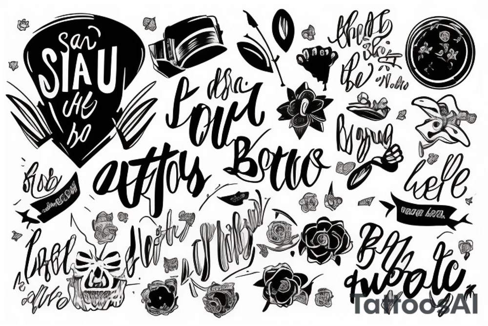 No such thing as a life that's better than yours tattoo idea