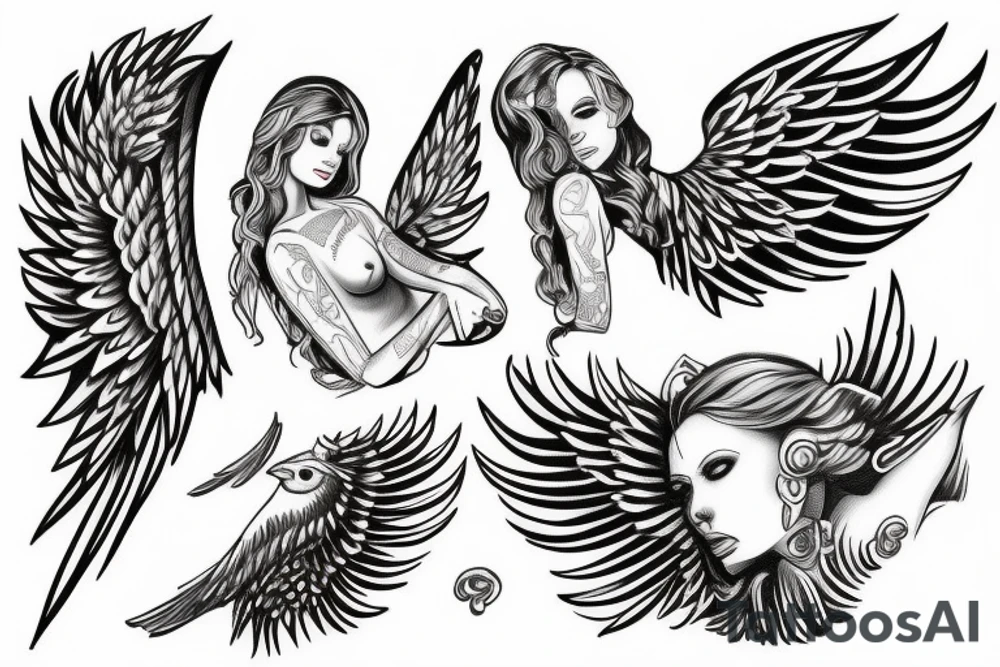 Michael the arch angel tattoo idea