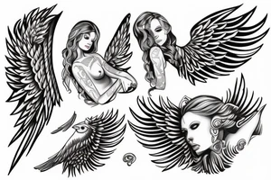 Michael the arch angel tattoo idea