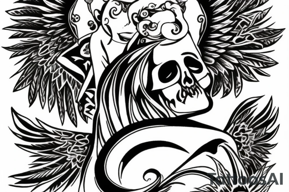 Michael the arch angel tattoo idea