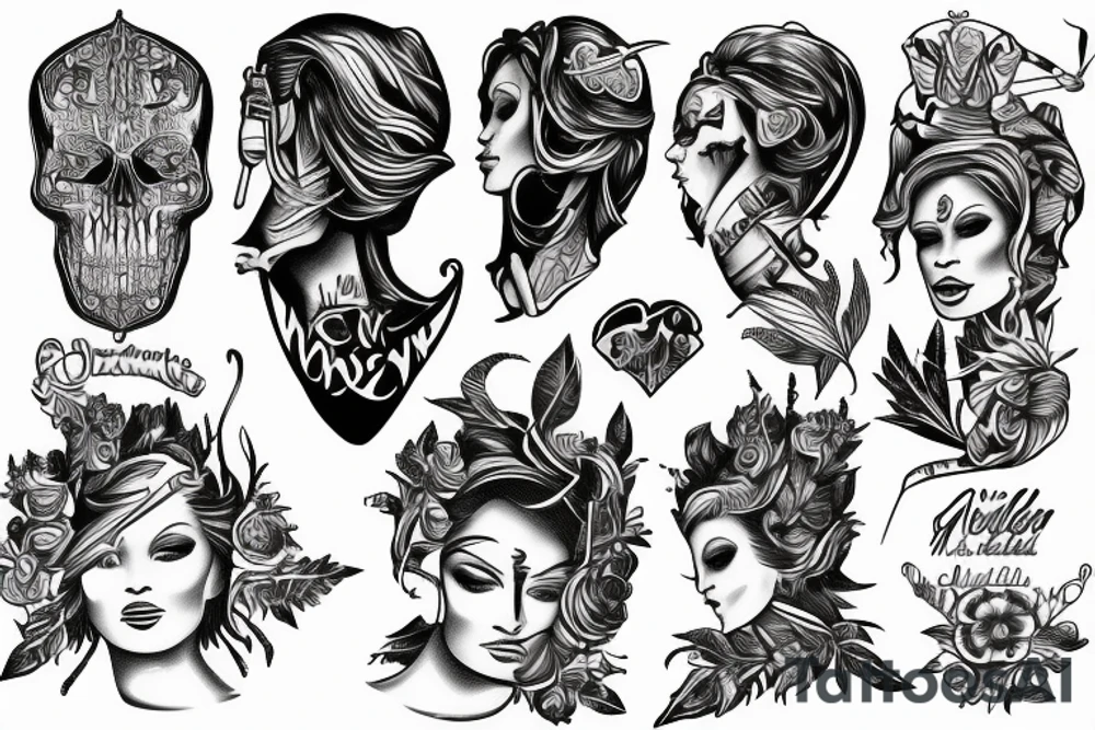Michael the angel tattoo idea