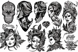Michael the angel tattoo idea
