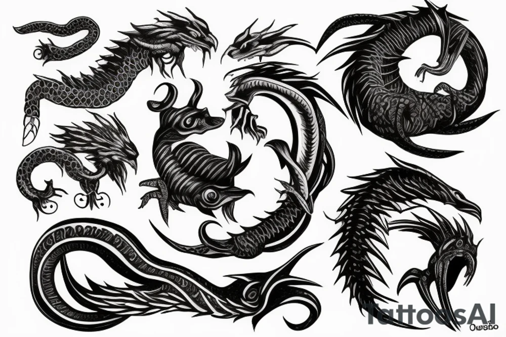 Ouroboros tattoo idea