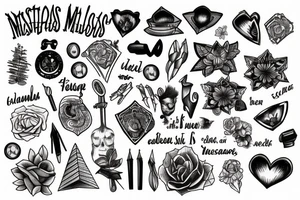 representation of past mistakes tattoo idea