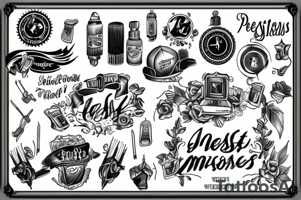 representation of past mistakes tattoo idea