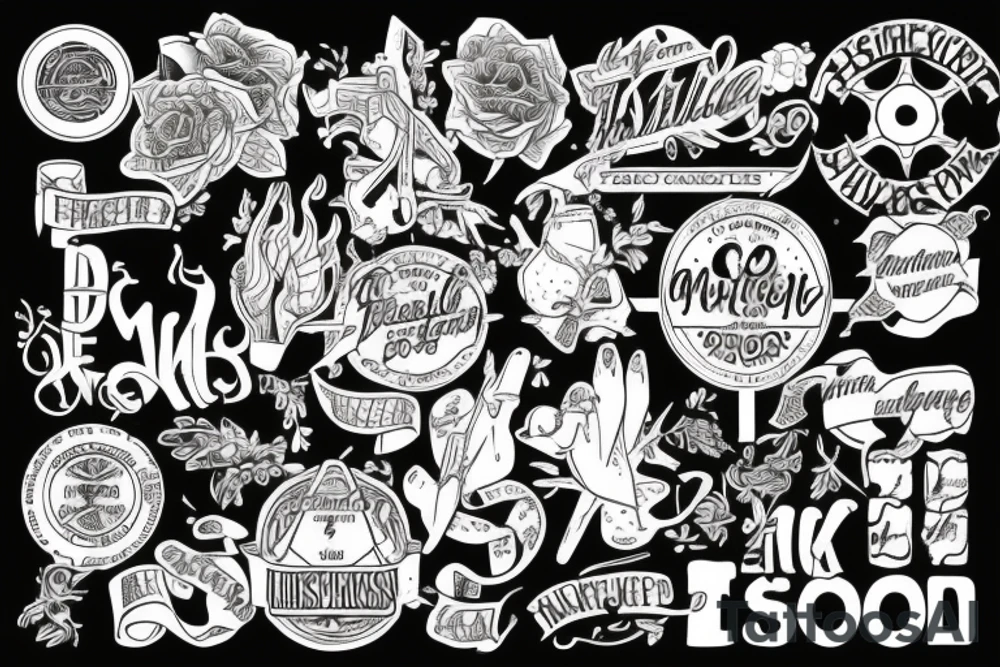 representation of past mistakes tattoo idea