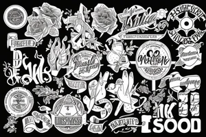 representation of past mistakes tattoo idea