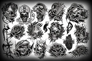 A tattoo that symbolizes to rise from the dead tattoo idea
