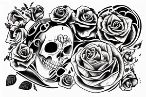 A tattoo that symbolizes to rise from the dead tattoo idea