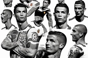 Cristiano Ronaldo, Goat, Soccer, portugual tattoo idea