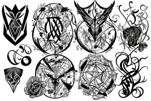 Web Chest tattoo idea