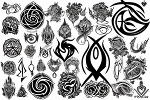 Magic symbol tattoo idea