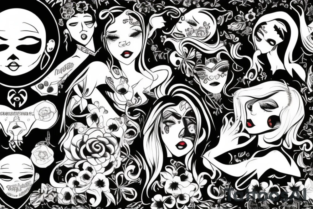 A wording of Eva Kaden Eden tattoo idea