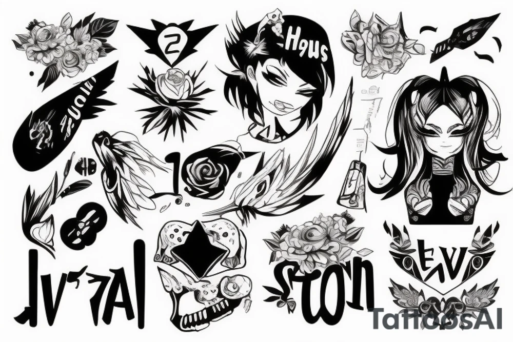 A wording of Eva tattoo idea