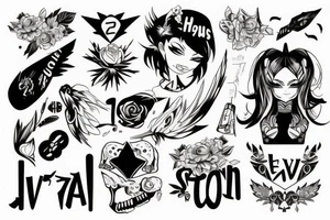 A wording of Eva tattoo idea