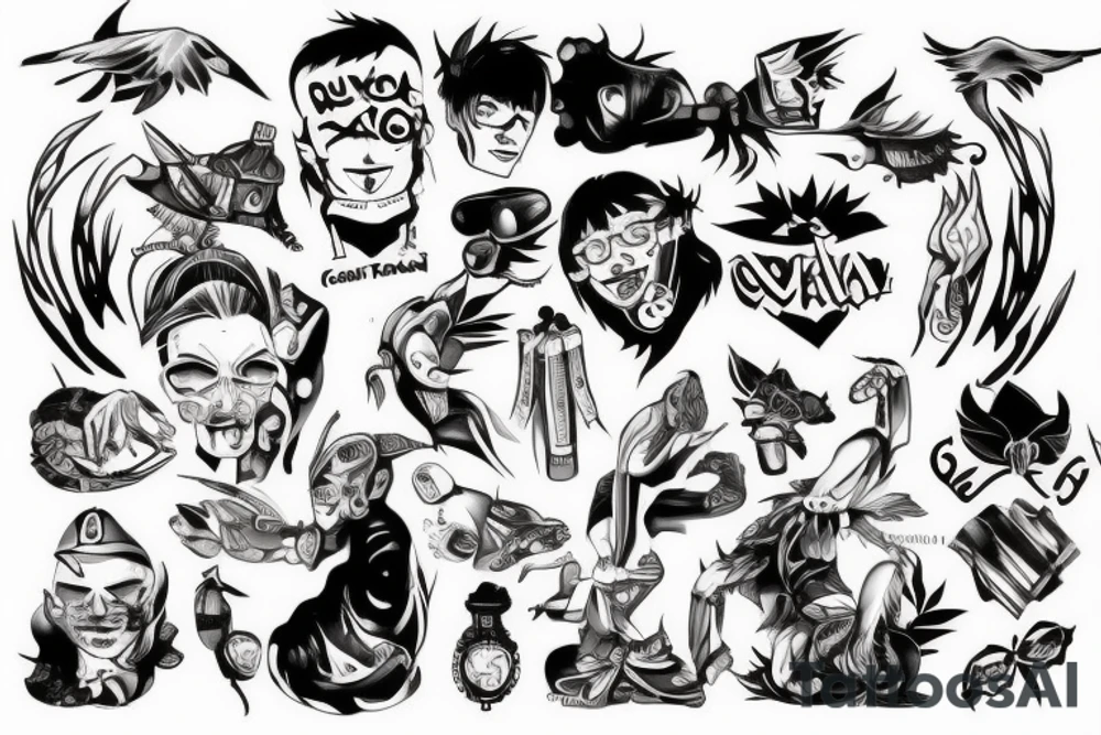 A wording of Eva tattoo idea