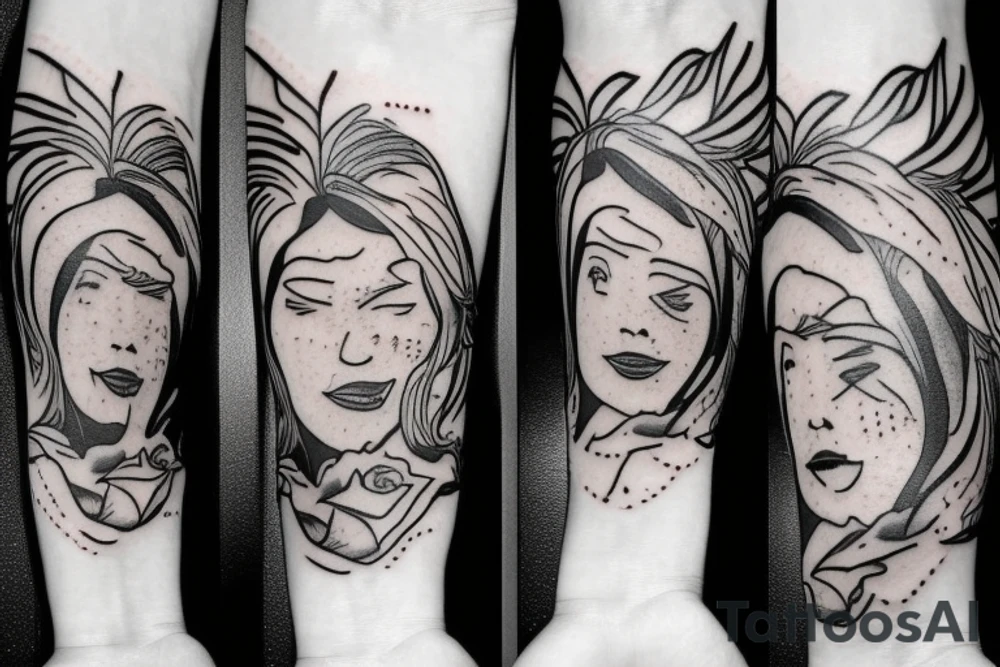 2020 with cut lines include mom dad with leo tattoo idea