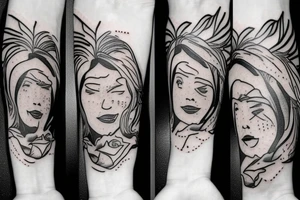 2020 with cut lines include mom dad with leo tattoo idea