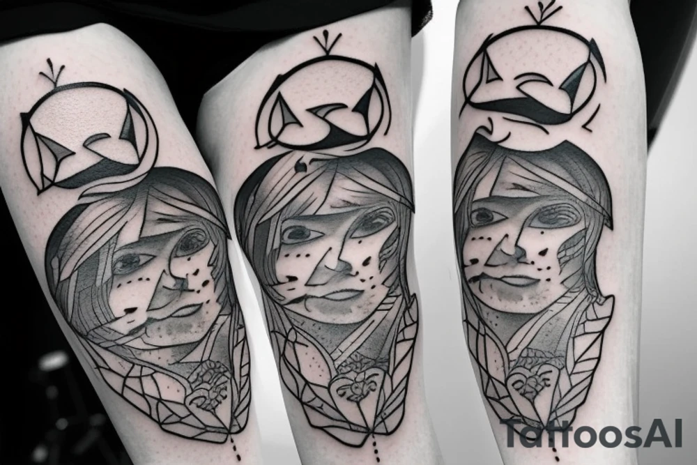 2020 with cut lines include mom dad with leo tattoo idea