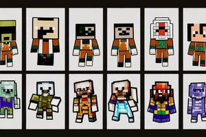 acid pixel minecraft tattoo idea